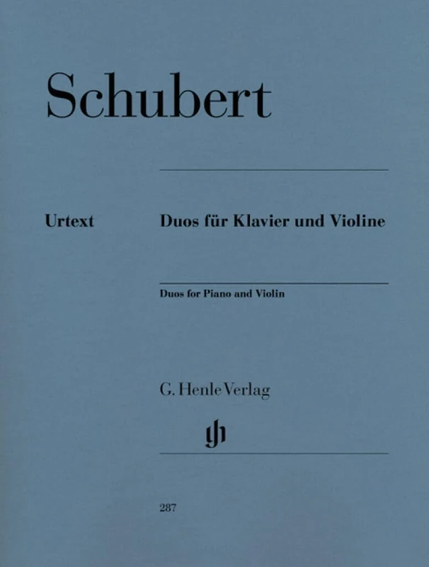 Duos for Piano and Violin - piano and violin - (HN 287)