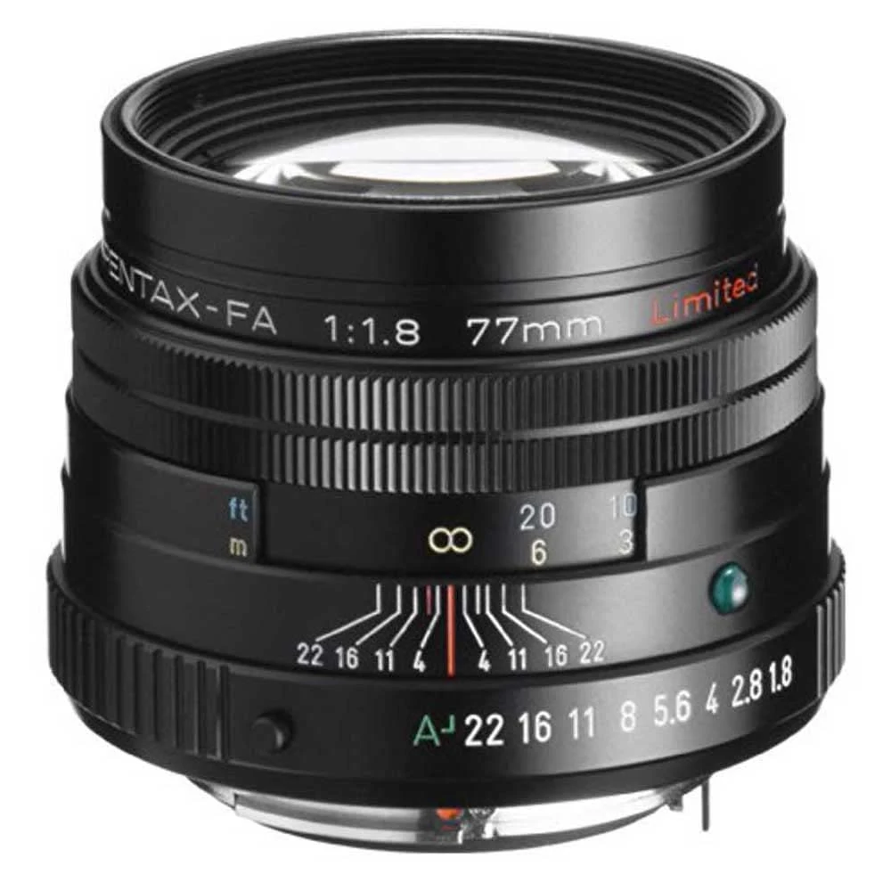 PENTAX 77mm f/1.8 Limited, black