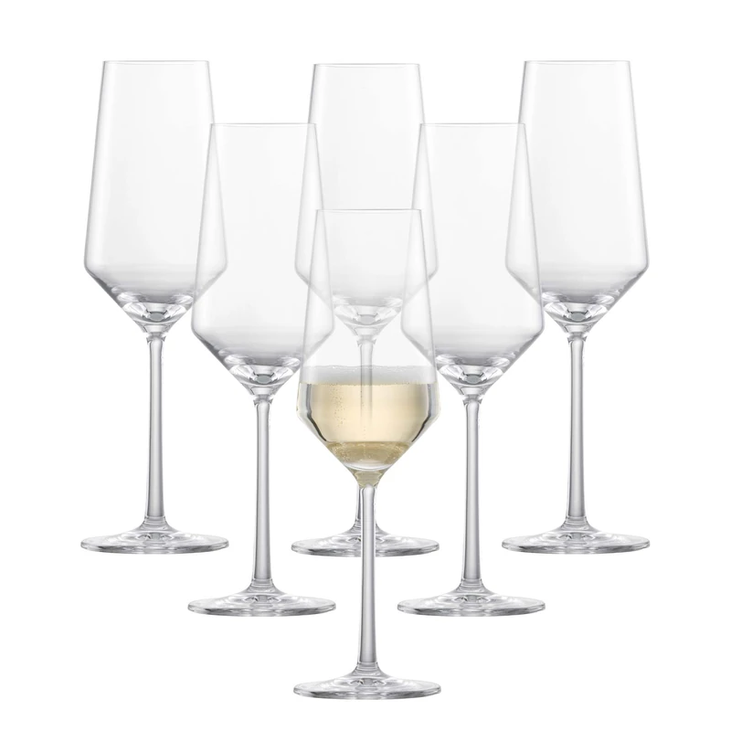 Schott Zwiesel 26112415 Pure glass champagne flute with MP, 0.21 L, 6 pieces
