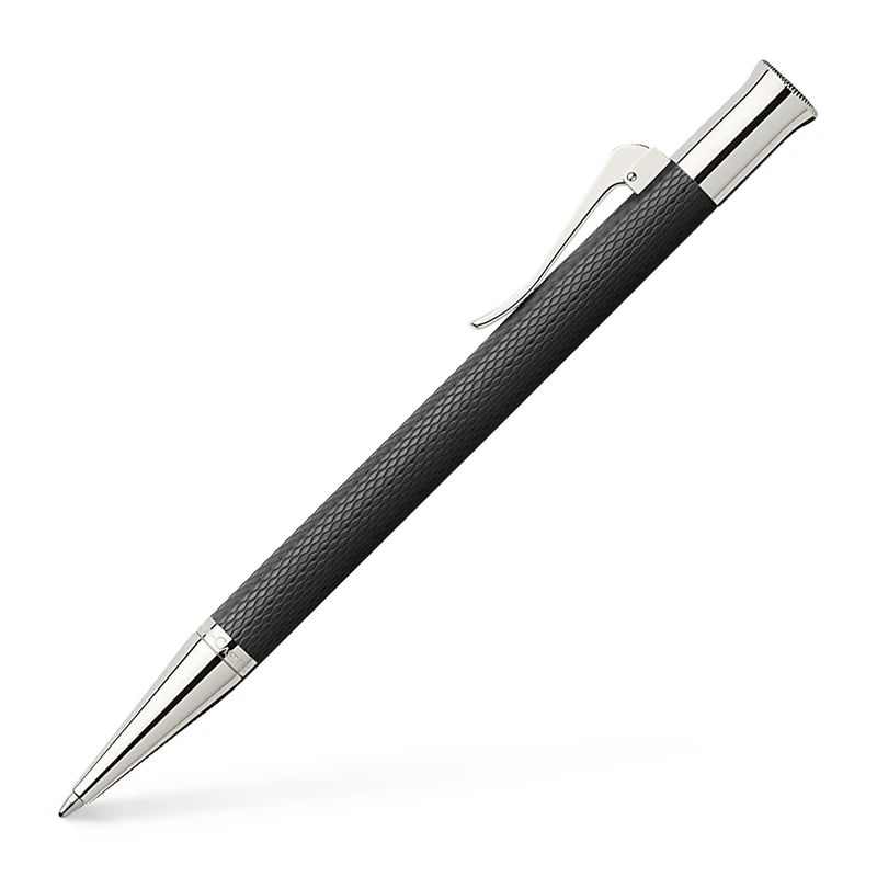 Graf von Faber-Castell Guilloche Propelling Ballpoint Pen - Black