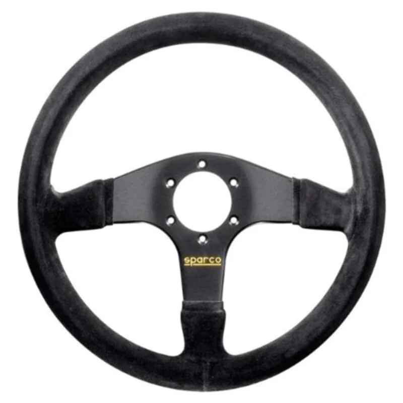 Sparco 015R375PSN Steering Wheel, Mod 375, P Scamos, Negra Unique
