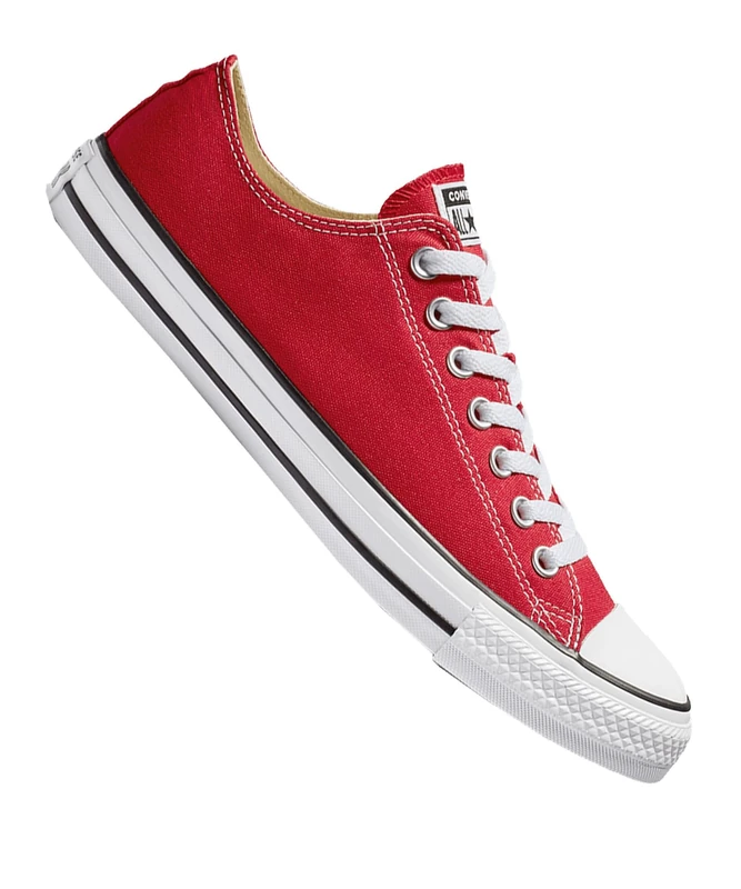 Converse All Star Low Trainers Red Canvas - 6.5 UK