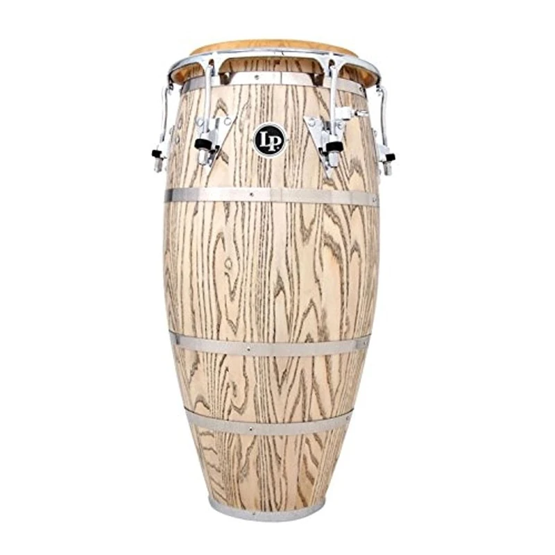 Latin Percussion Conga Giovanni Palladium Tumba 12.5 Inches LP862Z, Ash Natural, Chrome Hardware
