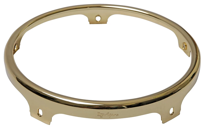 Latin Percussion Hoop Conga Aspire EZ Curve Gold 11 Inch Conga 5 Hole LPA429B