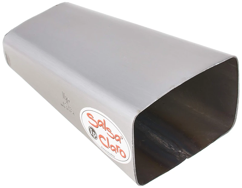 LP Latin Percussion Kuhglocke Salsa Claro Bongo 7,25" Handmodell, brushed steel, Bongo-Glocke für einen hellen, lebendigen Sound, ES-13