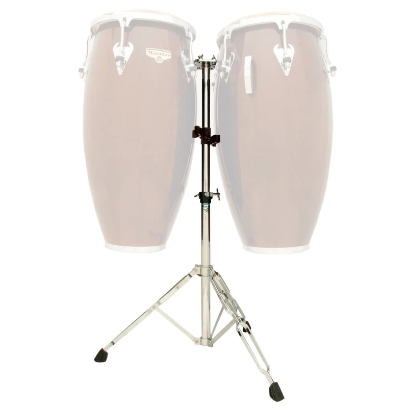 LP Latin Percussion Congaständer Matador Double für 2 Congas, höhenverstellbar, doppelstrebig, Memorylock, M290