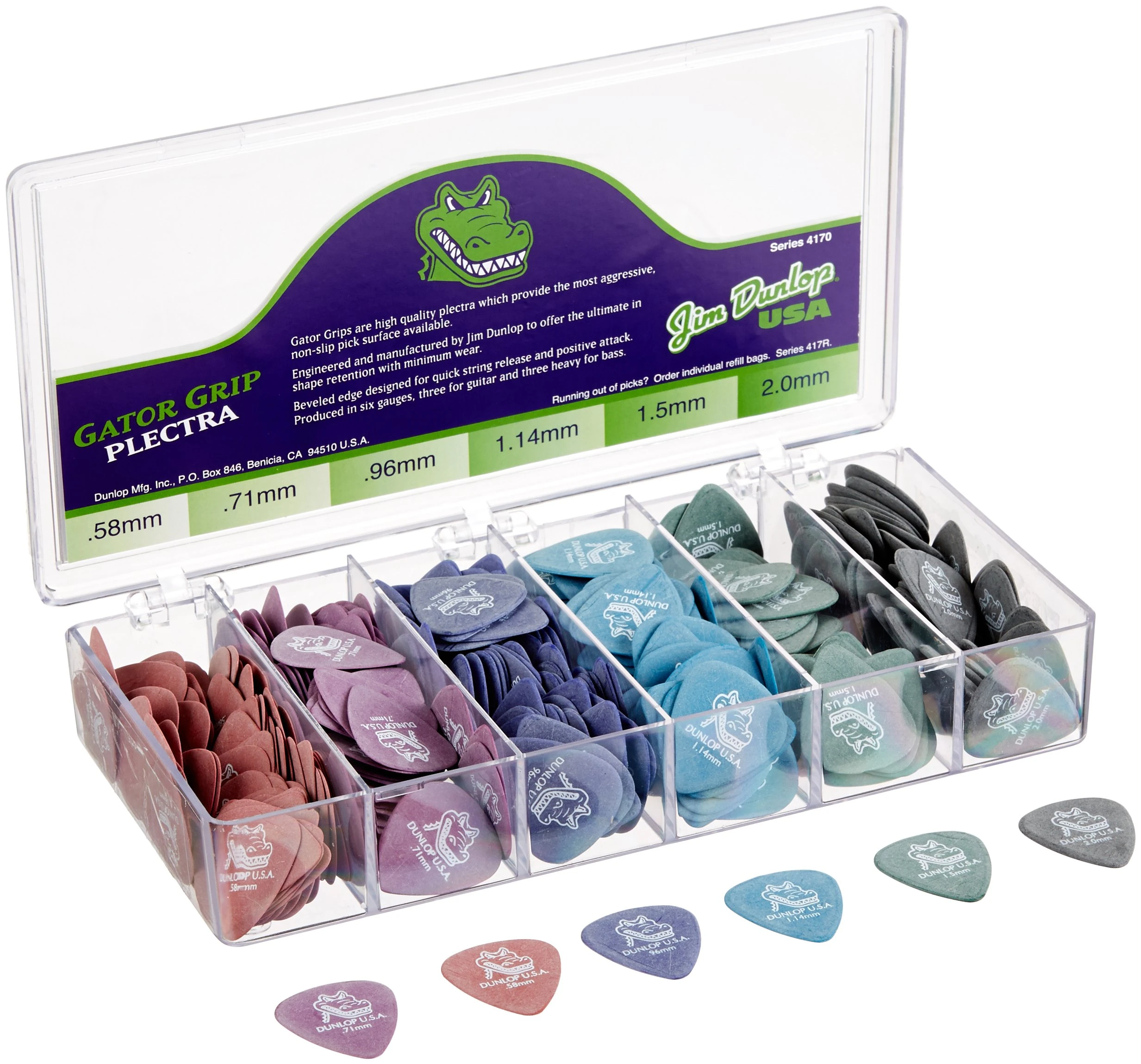 Jim Dunlop 4170 Gator Grip Pick Cabinet