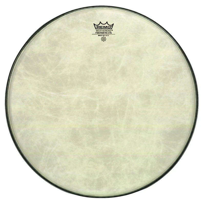 Remo FD1524-00 24-Inch Fiberskyn 3 Diplomat Bass Drum Head
