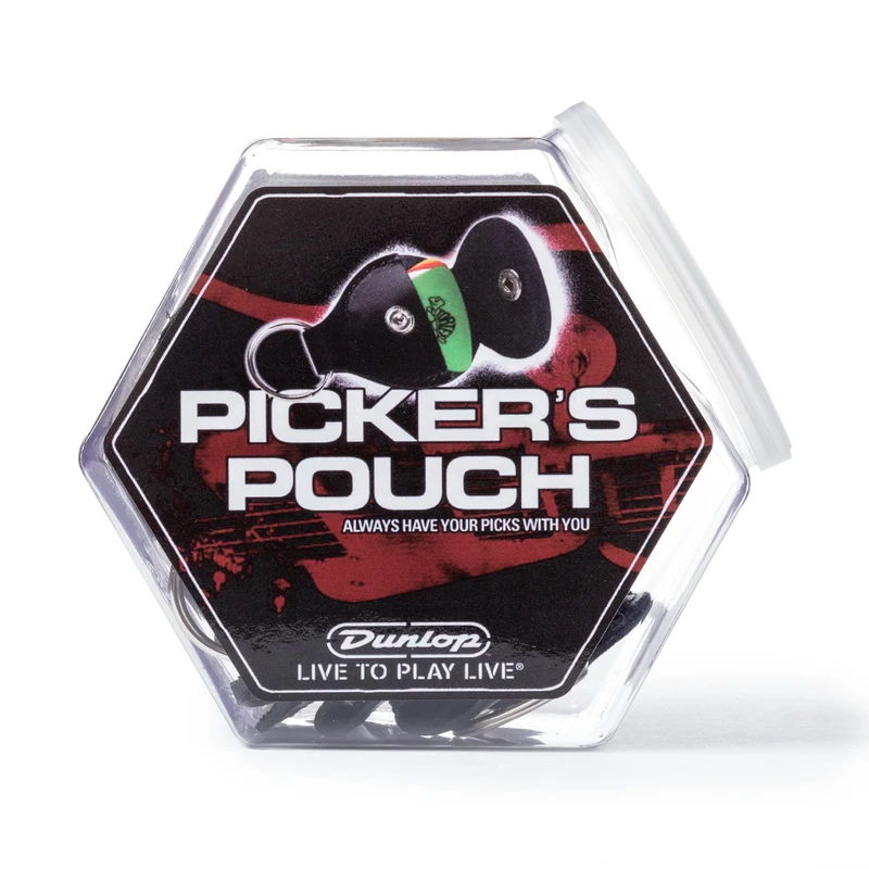 Dunlop 5200 Picker's Pouch, Gold Logo, 16/Jar