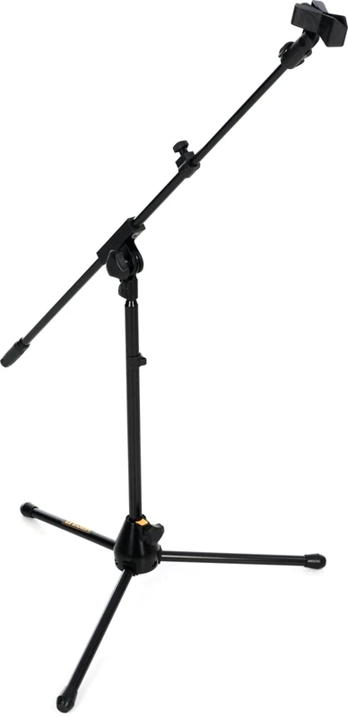 Hercules MS540B Low Profile Tripod Microphone Stand with Boom & Mic Clip