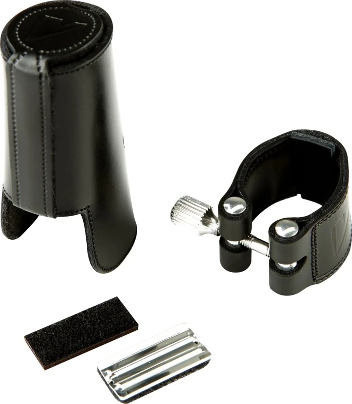 Vandoren LC961C Leather Ligature With Leather Cap, fits Bb Clarinet