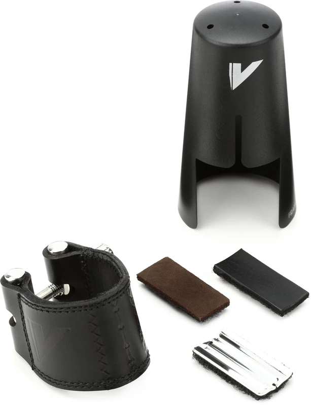 Vandoren Leather Ligature Set for Bb Clarinet - LC21P