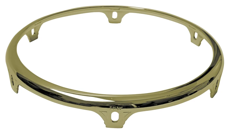 Latin Percussion Hoop, Conga Comfort Curve II - Z Series (Extended Collar) - Gold 11 3/4 Inch Conga | 6 Holes, LP773B
