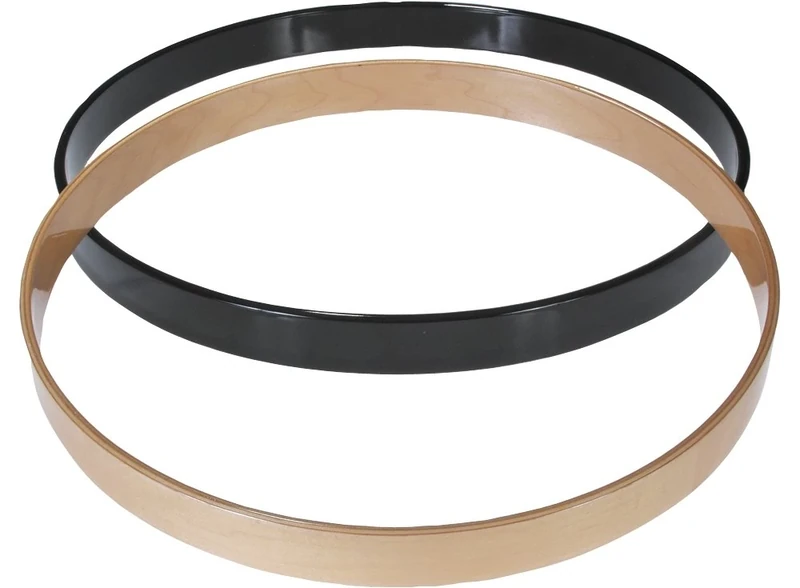 Gibraltar Black Lacquer SC-18BK Wooden Hoop 18 Inches