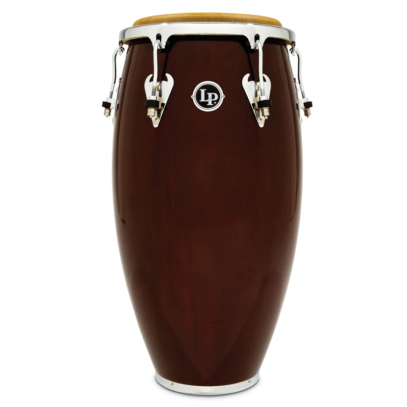 LP Matador M754S-W Wood 12 1/2" Tumbadora (Dark Brown/Chrome)