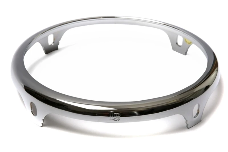 Latin Percussion Conga Comfort Curve II - X Series LP-JRX Junior Congas Hoop - Chrome 8 Inch Junior Conga | 4 Holes, LP737A