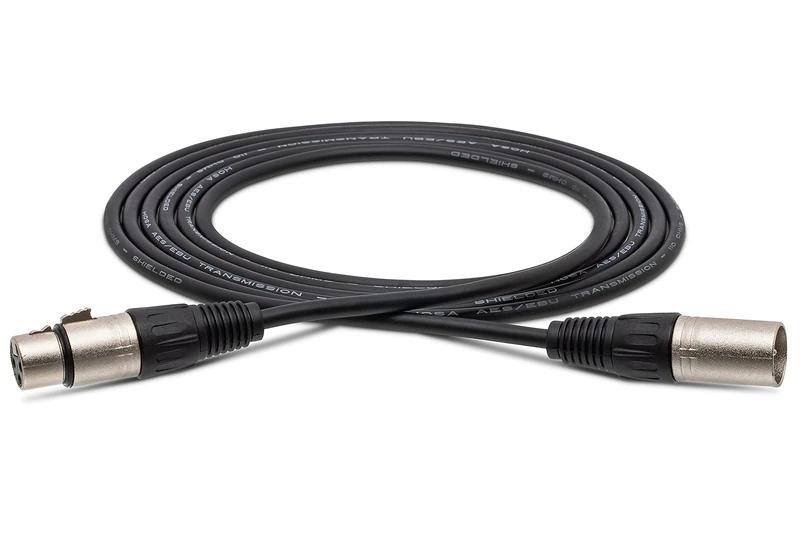Hosa EBU-003 XLR3F to XLR3M AES/EBU Cable, 3 Feet