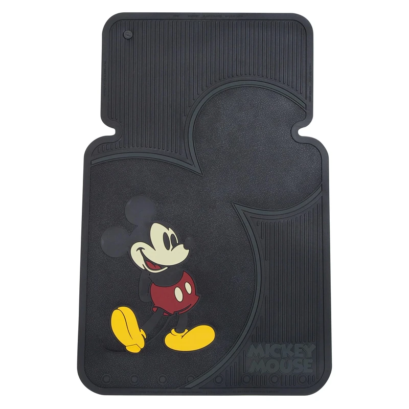 Plasticolor 001372R01 Disney Vintage Mickey Mouse Universal Fit Car Truck SUV Front Floor Mats Pair