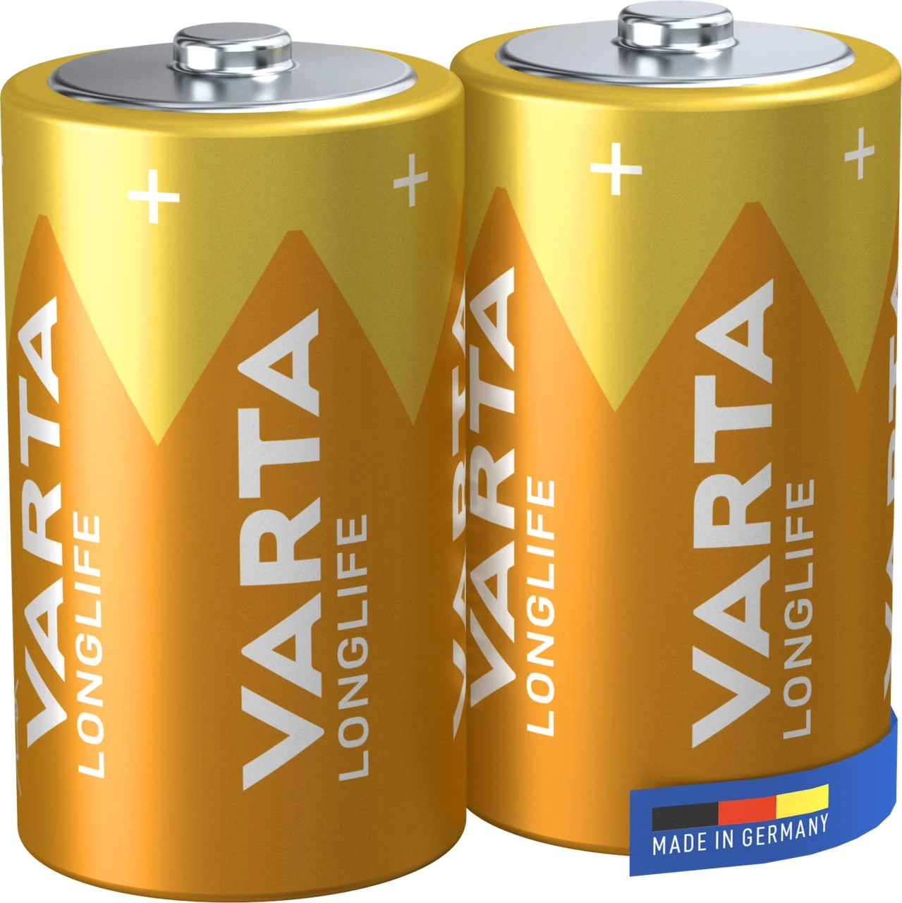 Varta Longlife Extra Batteries D Alkaline 1.5 Volt 2 Pack