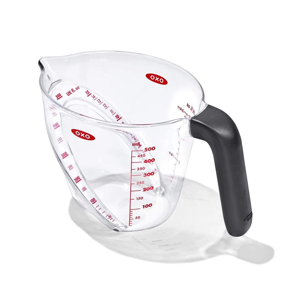 OXO 1050587V4UK Good Grips Angled Measuring Jug-500 ml, 500 ml
