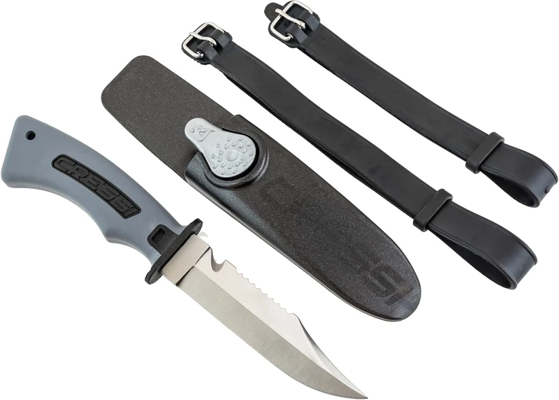 Cressi Norge Diving Knife - Black