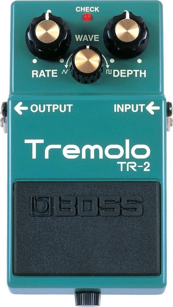 BOSS Tr-2 Tremolo Pedal, Vintage Tremolo Effects In An Easy-To-Use Compact Pedal