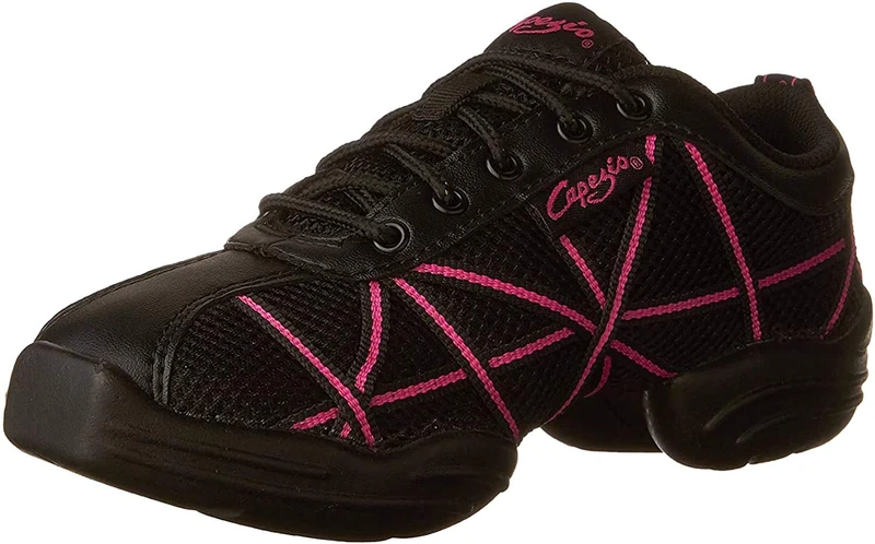 Capezio Web Sneaker DS19 - Hot Pink, Size 9.5, Medium - Image 1