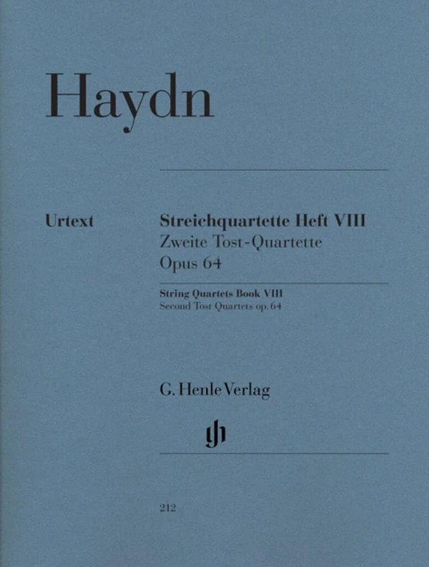 String Quartets [Second Tost Quartets] op. 64 Vol. 8string quartet