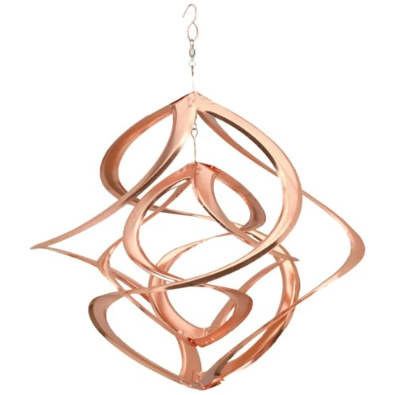 Red Carpet Studios Cosmix Copper Double Wind Sculpture, Large (31056)