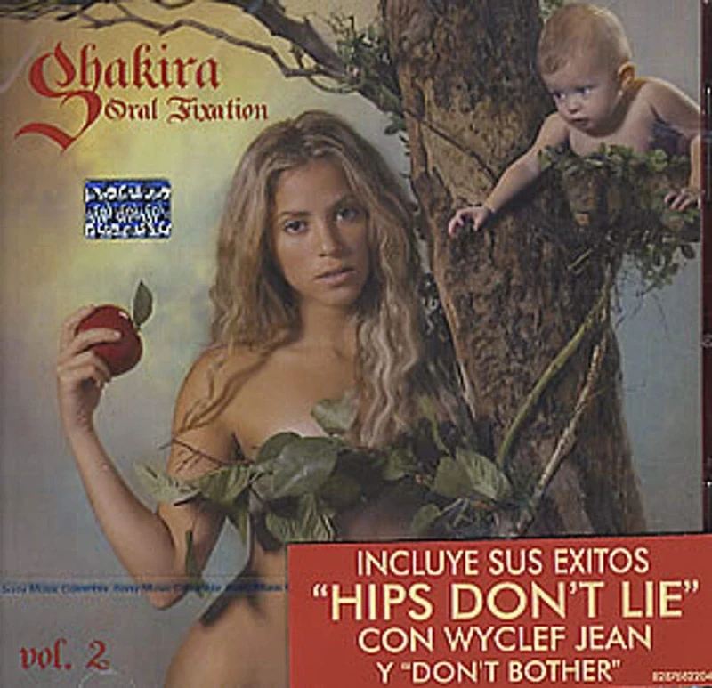 Epic Shakira Oral Fixation Vol 2 - Colombian Pop CD Album