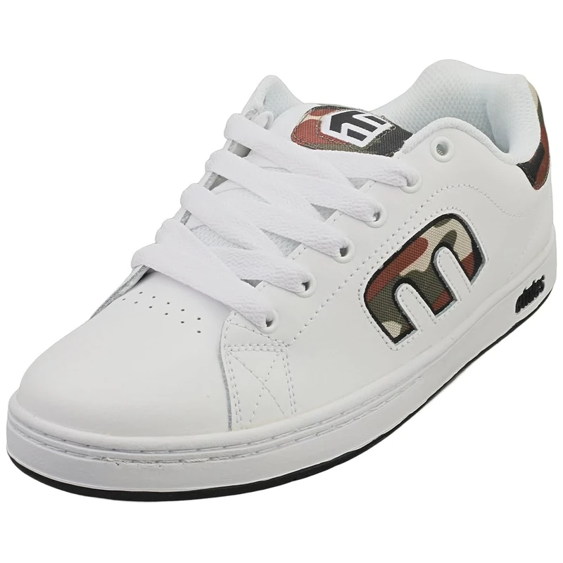 Etnies Men's Callicut Skate Shoe, White/CAMO, 6.5 UK