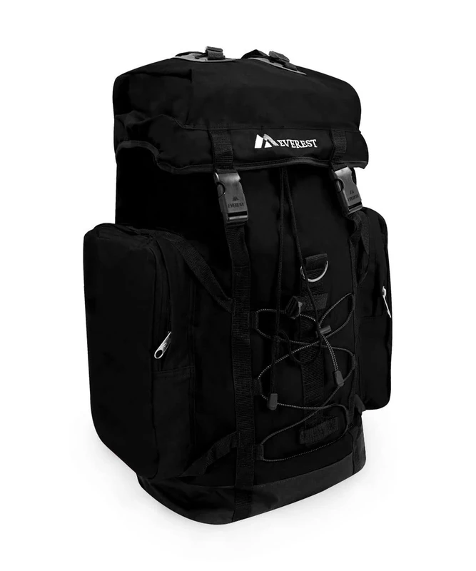 Everest Hiking Pack, Black, One Size - Image 1