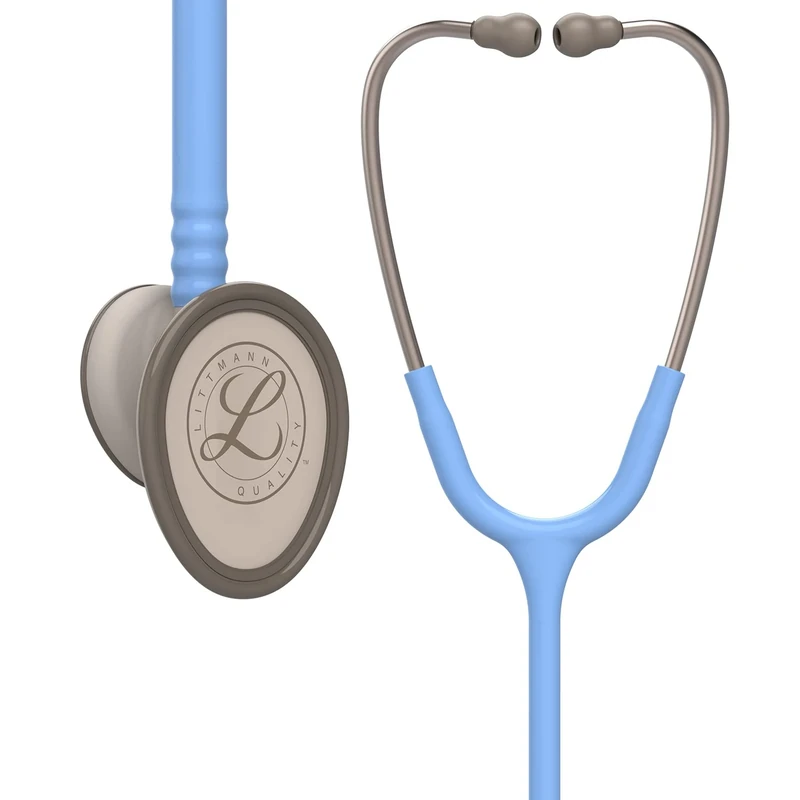 3M Littmann Lightweight II S.E. Stethoscope, Ceil Blue Tube, 28 inch, 2454