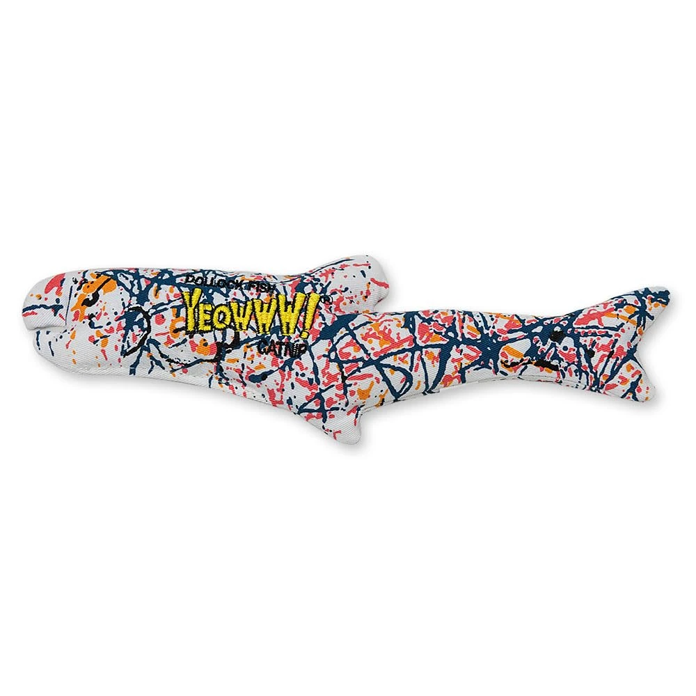 Yeowww Pollock Fish Cat Toy, for All Breed Sizes