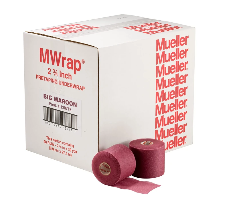 Big Bold MWrap, Big Maroon, 6.9 cm x 27.4 m, 48 Rolls