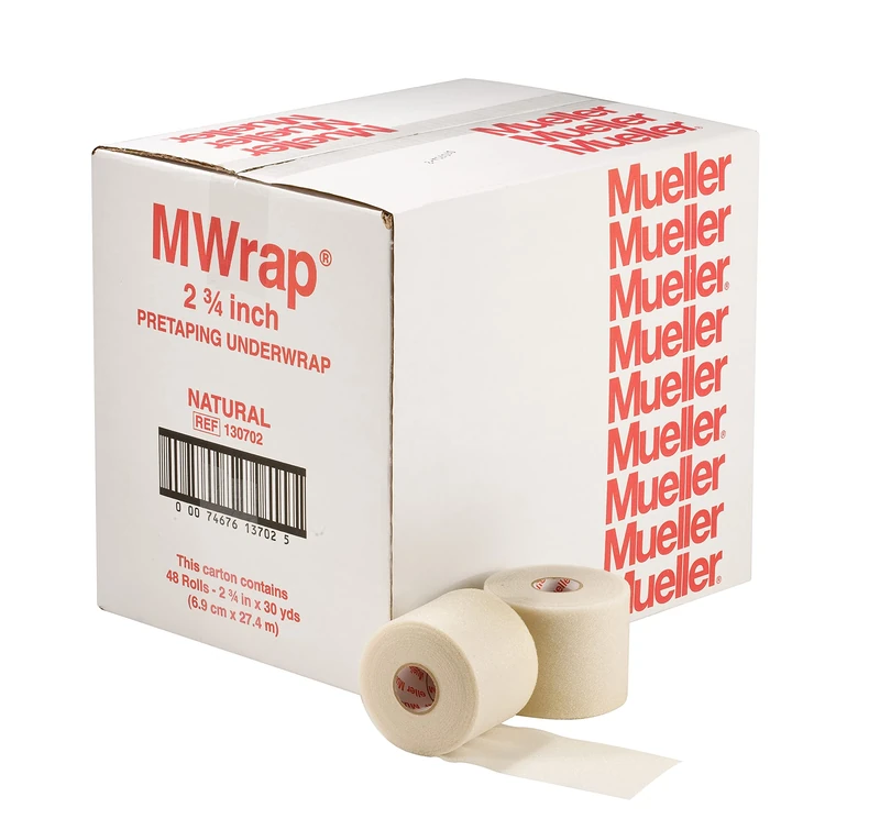 MUELLER M Wrap, Natural,6.9cm x 27m 48 Rolls