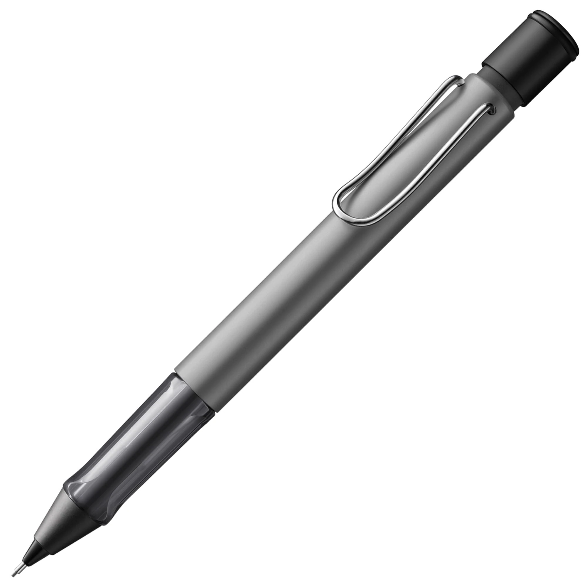 LAMY AL-star graphite - Mechanical Pencil with transparent, ergonomic grip & lightweight aluminum body - including LAMY M 41 fine line refill 0.5 mm & eraser tip