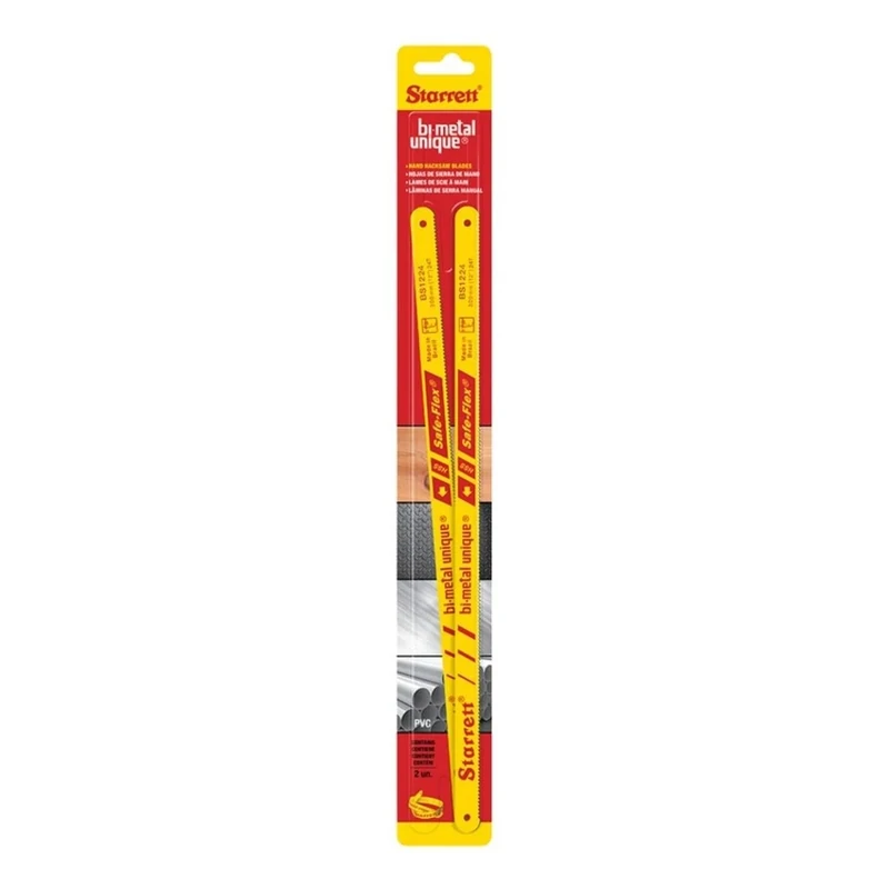 Starrett Bi-Metal Hacksaw Blades Twin Pack
