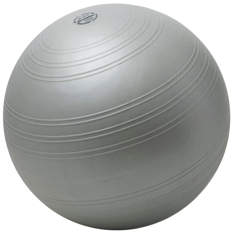 Togu Powerball Challenge Abs Ball - Silver- Grey, 55- 65 cm