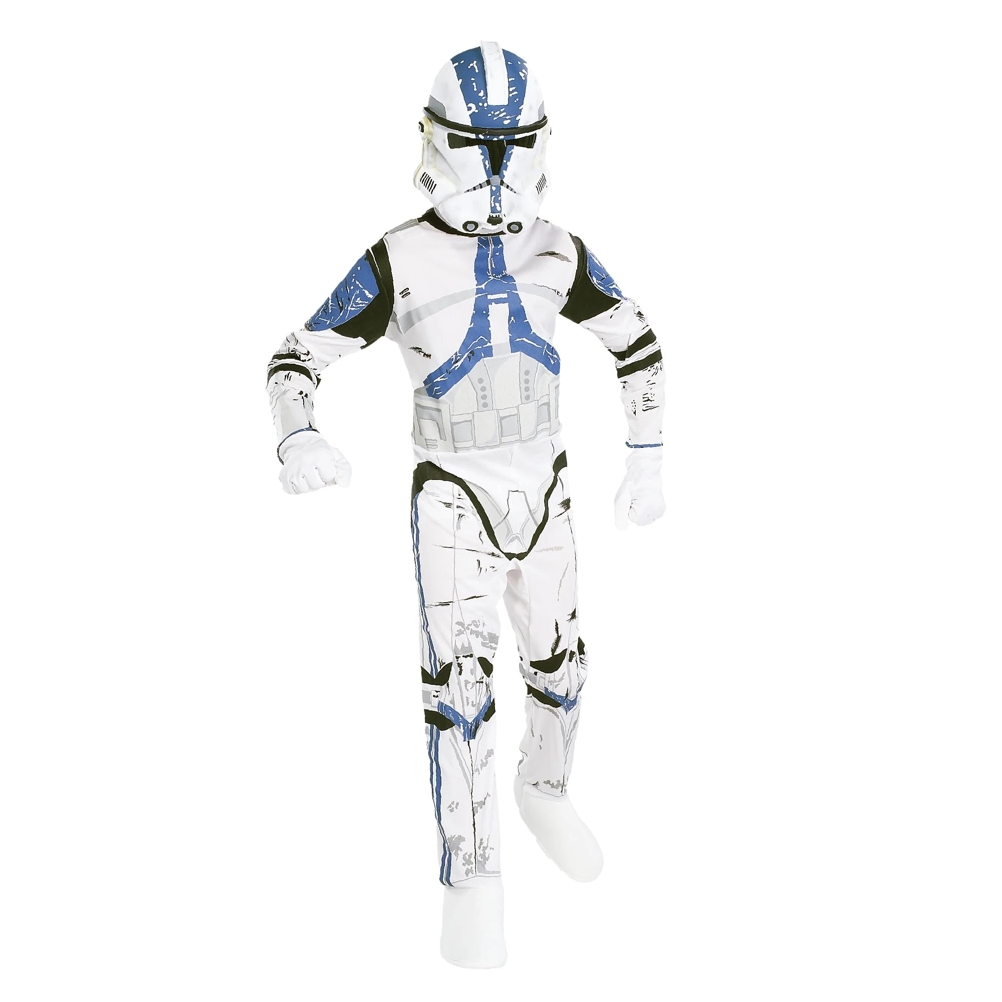 Rubies Official Disney Star Wars Clone Trooper Kids Costume, Size Large Age 8-10 Years Halloween