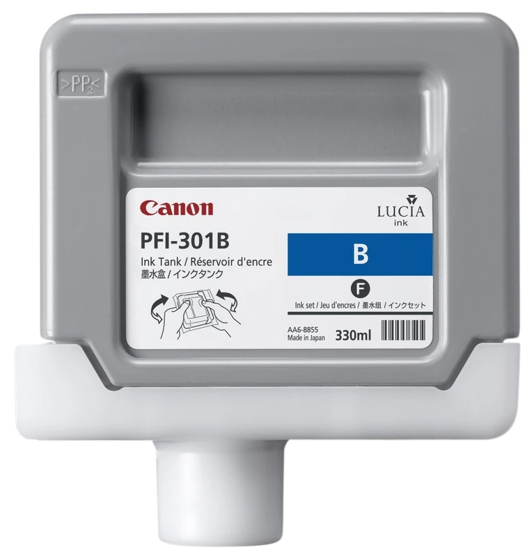 Canon LUCIA PFI-301 B - Ink tank - 1 x pigmented blue