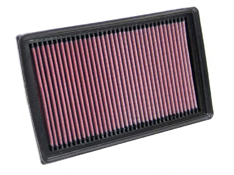 K&N Engine Air Filter: High Performance, Premium, Washable, Panel Filter: 2003-2007 (Focus C-Max, Focus II, C30, S40 II, V50), 33-2886, Erhöhte Leistung