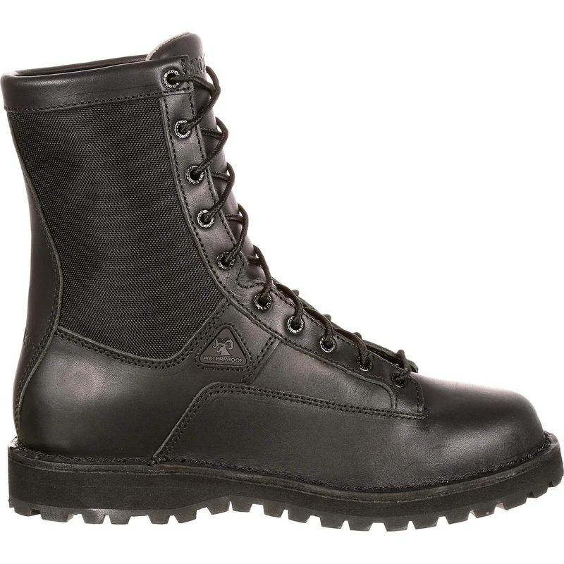 Rocky Men's 8" Portland 2080 Black Size: 7 UK