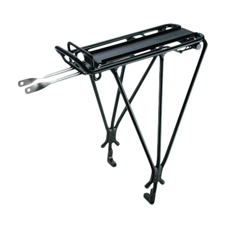 Topeak Unisex Adult Explorer Tubular Rack with Disc Mount with Spring - Black, 41 x 34 x 23.5 cm