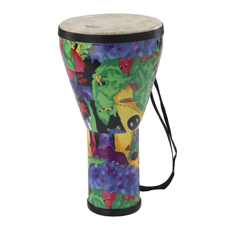 Remo World Percussion - Kids Percussion - Djembe - 8" x 14" - KD-0608-01