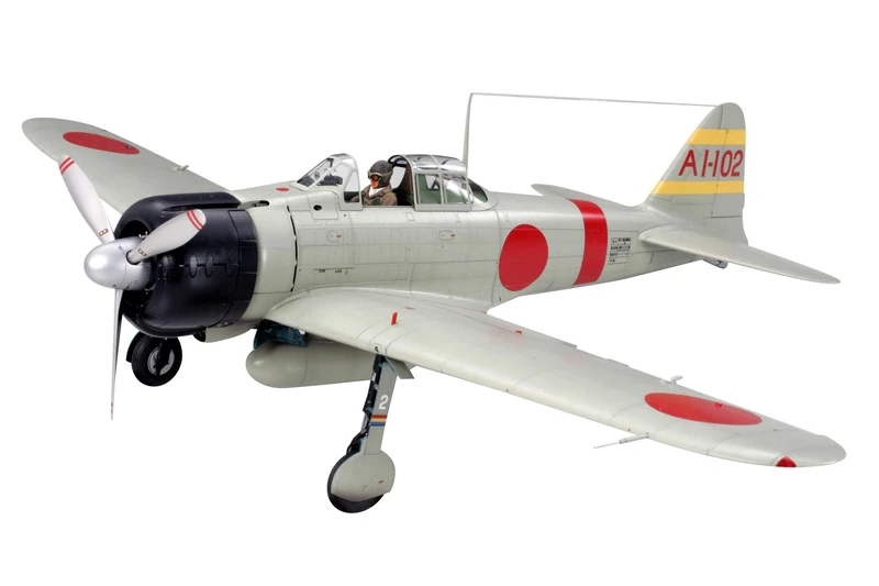 Tamiya T2M 60317 Model Aeroplane for Self-Assembly A6M2B Zero Model 21 1:32 Scale Plastic