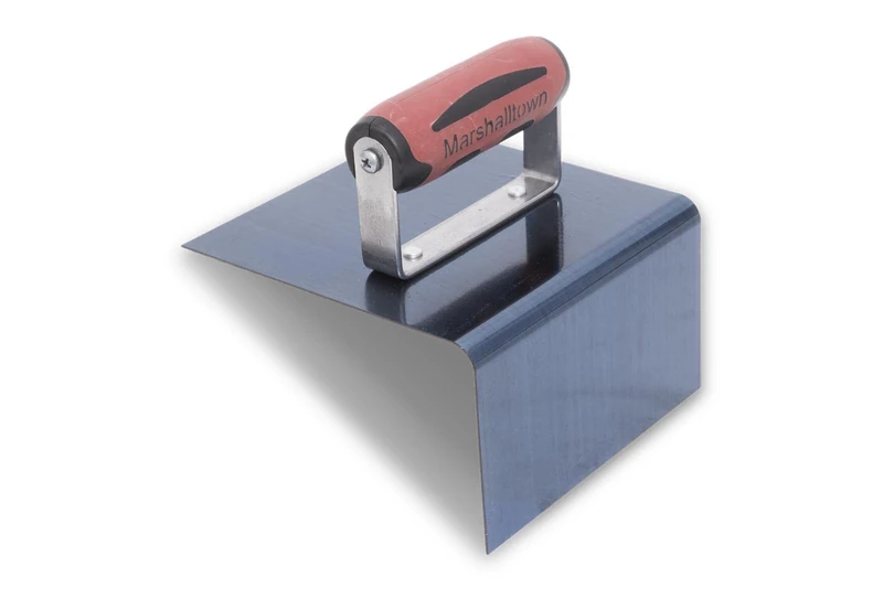 Marshalltown 175BD 6 x 6 x 3 BS Outside Corner Step Tool 1/2 Radius Durasoft Handle