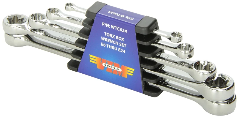 VIM Tools WTC624 Torx Box Wrench Set - 5 Piece - Image 1
