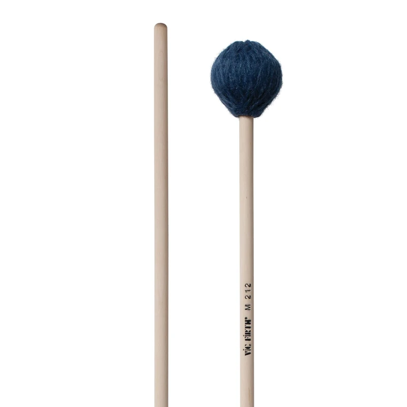 Vic FIrth - Virtuoso Series Marimba Mallets M212 - Yarn - Medium - Blue