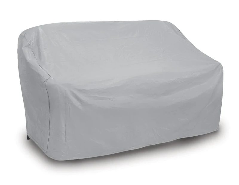 Protective Covers Weatherproof 3 Seat Wicker/Rattan Sofa Cover, X Large, Grey - 1124 - Image 1